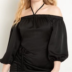 Eloquii Halter Neckline Top